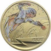 1 Dollar - Elizabeth II 4th Portrait - Young Collectors - Flight reverse image