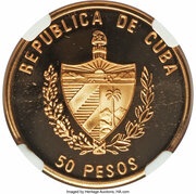50 Pesos Blackbeard obverse image