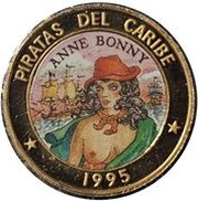50 Pesos Anne Bonny - Piedfort reverse image