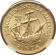 100 Pesos Pinta, Cuba, 1981 reverse image