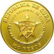 100 Pesos Triumph of the Revolution obverse image