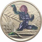 1 Dollar - Elizabeth II 4th Portrait - Young Collectors - Super Strength reverse image