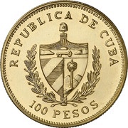 100 Pesos Homeland and Freedom obverse image