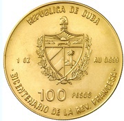 100 Pesos "The Liberty" obverse image