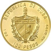 100 Pesos La Giralda Tower obverse image