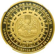 100 Pesos 1st. Wind Rose of Juan de la Cosa, Cuba, 2000 reverse image