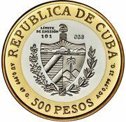 500 Pesos Che Guevara obverse image