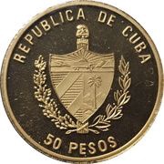 50 Pesos Mary Read, Piefort obverse image