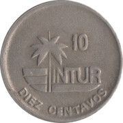 10 Centavos INTUR reverse image
