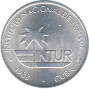 25 Centavos INTUR obverse image