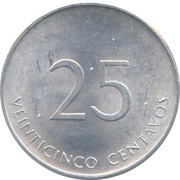 25 Centavos INTUR reverse image