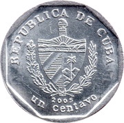 1 Centavo obverse image