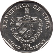 5 Centavos obverse image