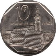 10 Centavos, Cuba, 1994-2018 reverse image