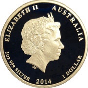 1 Dollar - Elizabeth II 4th Portrait - Submarine Service obverse image