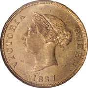 ½ Piastre - Victoria obverse image