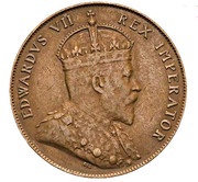 ½ Piastre - Edward VII obverse image