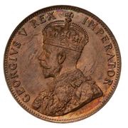 ½ Piastre - George V obverse image