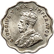 ½ Piastre - George V obverse image