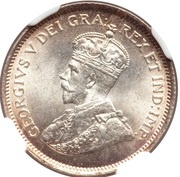 4½ Piastres - George V obverse image
