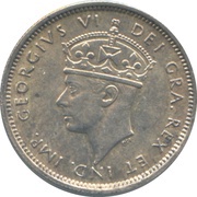 4½ Piastres - George VI obverse image