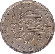 1 Shilling - George VI reverse image