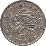 1 Shilling - George VI reverse image