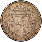 18 Piastres - Edward VII reverse image