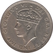 2 Shillings - George VI obverse image