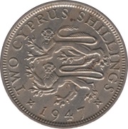 2 Shillings - George VI reverse image