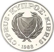 50 Cents Olympic Games Seoul - Silver Proof Issue obverse image