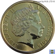 1 Dollar - Elizabeth II 4th Portrait - Australian Lighthouse Aid to Navigation obverse image