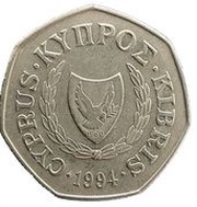 50 Cents Abduction of Europa - Copper-Nickel obverse image