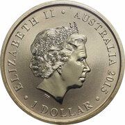 1 Dollar - Elizabeth II 4th Portrait - Centenary of Australian Lighthouses obverse image