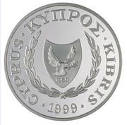 1 Pound Cyprus Orchid - Silver Proof Issue obverse image