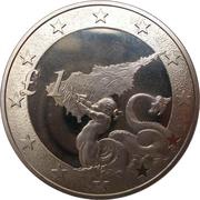 1 Pound Cyprus's Accession to the European Union - Silver Proof Issue reverse image