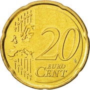 20 Euro Cents reverse image
