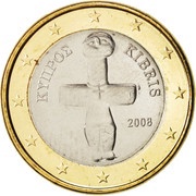 1 Euro obverse image