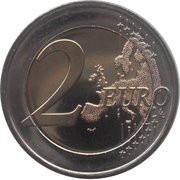 2 Euros 10 Years of Euros Cash reverse image
