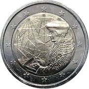 2 Euros Erasmus Programme obverse image