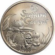 1 Dollar - Elizabeth II 4th Portrait - Snugglepot and Cuddlepie reverse image
