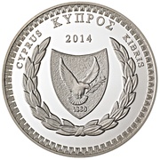 5 Euros The poet Costas Montis - silver obverse image