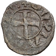 Denier Genoese occupation of Famagusta reverse image
