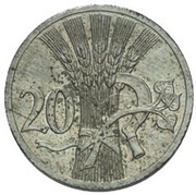 20 Haléřů Trial Strike reverse image