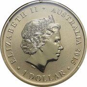 1 Dollar - Elizabeth II 4th Portrait - Lest We Forget - Gallipoli obverse image