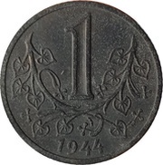 1 Koruna reverse image