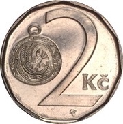 2 Koruny reverse image