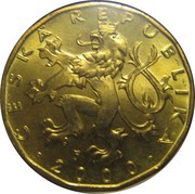 20 Korun Year 2000 obverse image