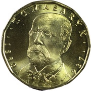 20 Korun Tomáš Garrigue Masaryk reverse image