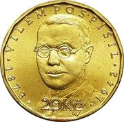 20 Korun Vilém Pospíšil reverse image